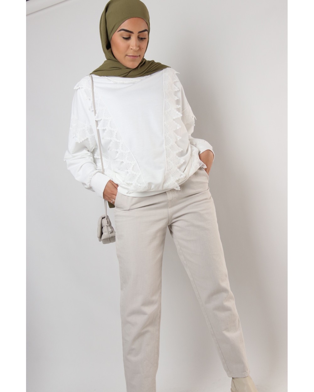 Phoenix lace sweater