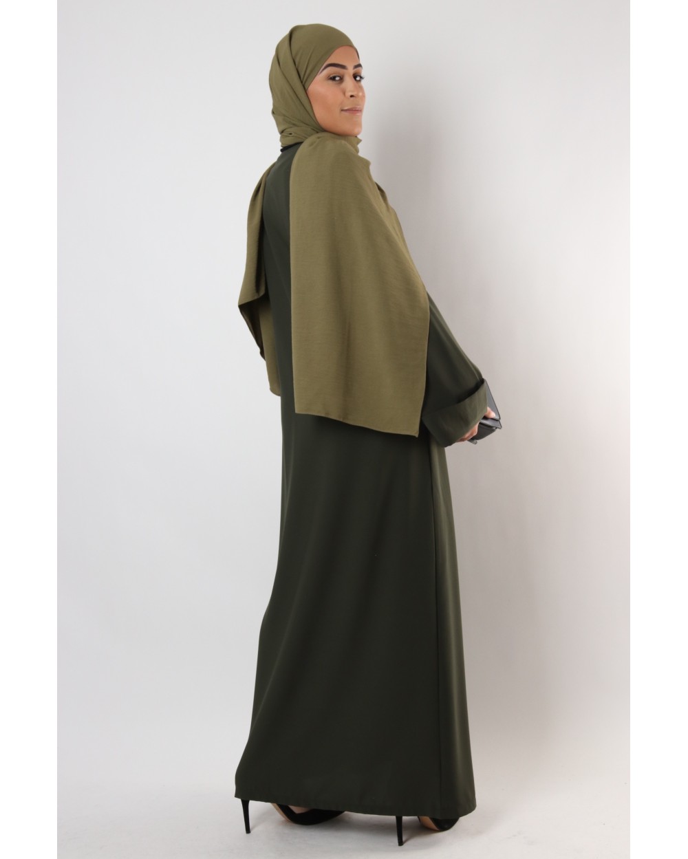 Wrap long abaya Félicia