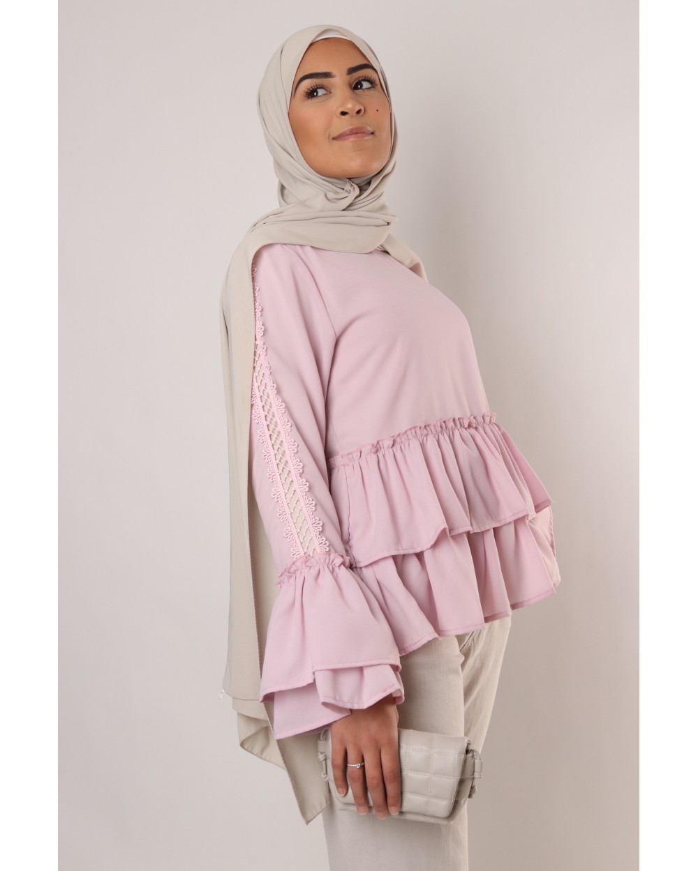 FAVY top with ruffles