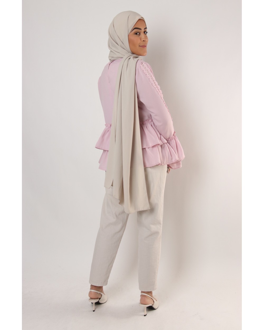 FAVY top with ruffles