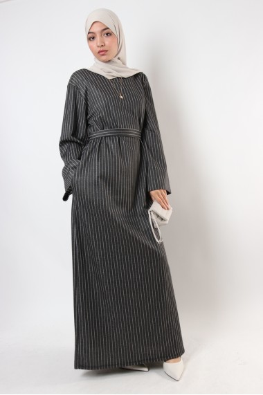 Striped Rihabe dress
