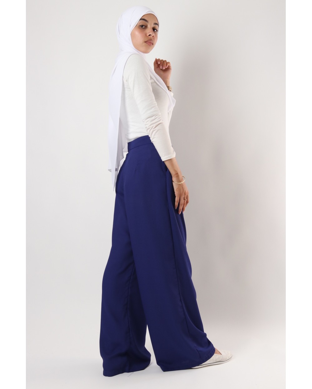 Palazzo Soraya fluid with pockets