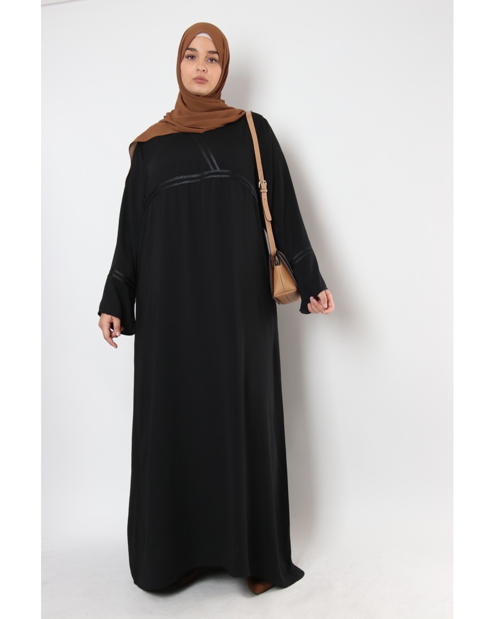 Abaya Wrap - satin finish El Bassira Cubra