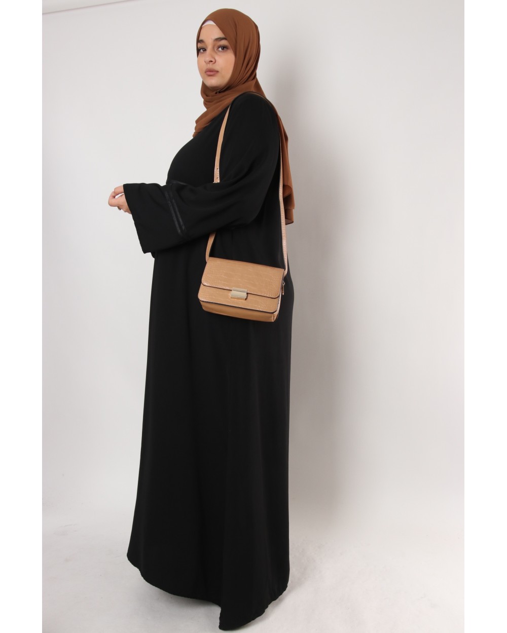 Abaya Wrap - satin finish El Bassira Cubra