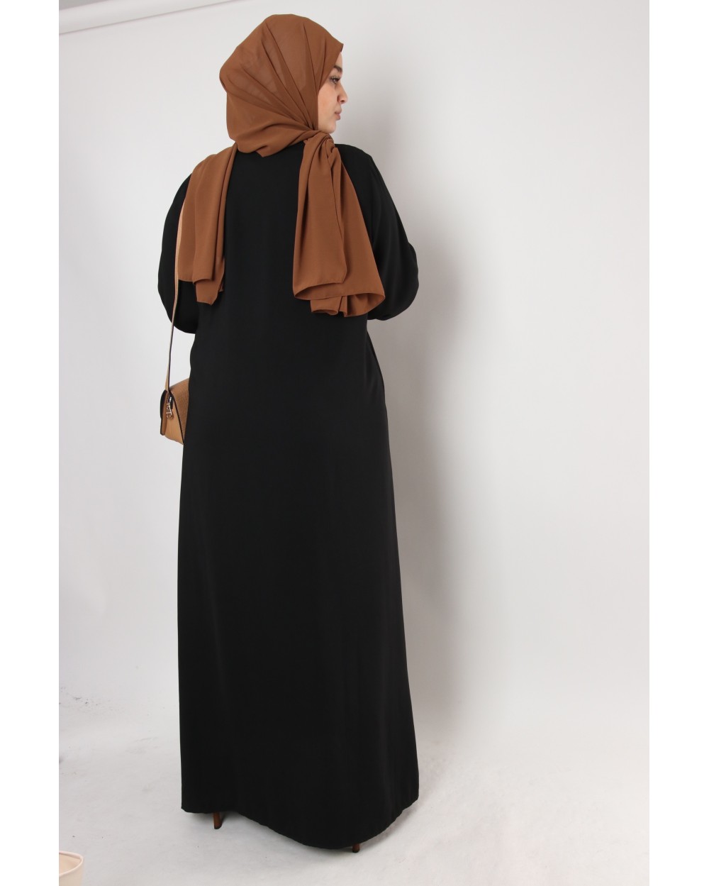 Abaya Wrap - satin finish El Bassira Cubra
