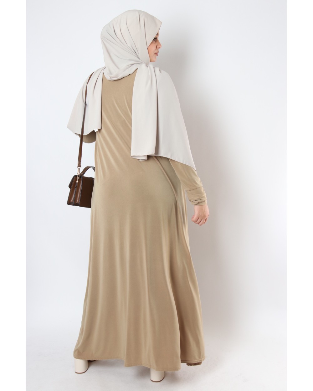 Chloe premium jersey long dress