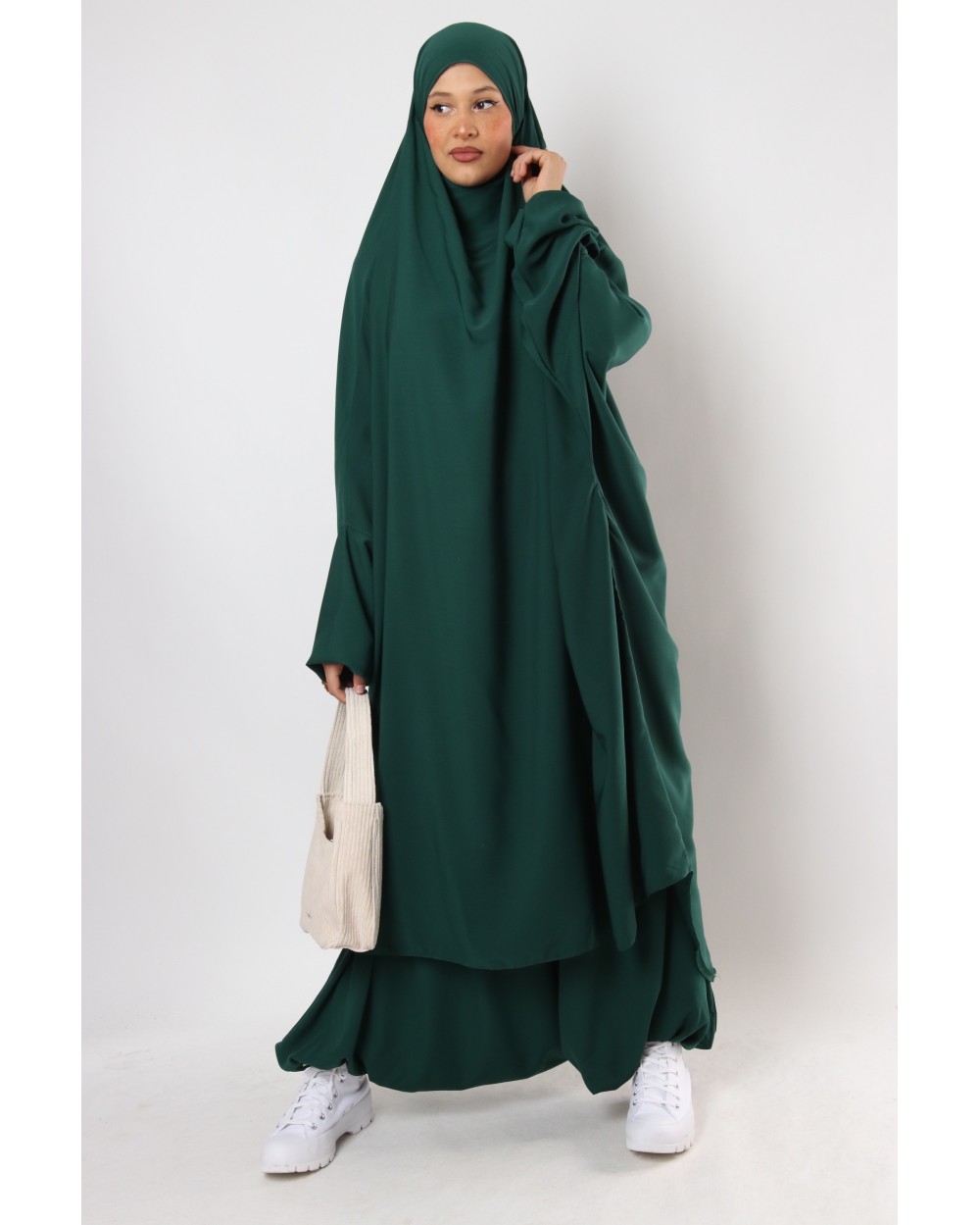 Nafissa jilbab and harem pants set