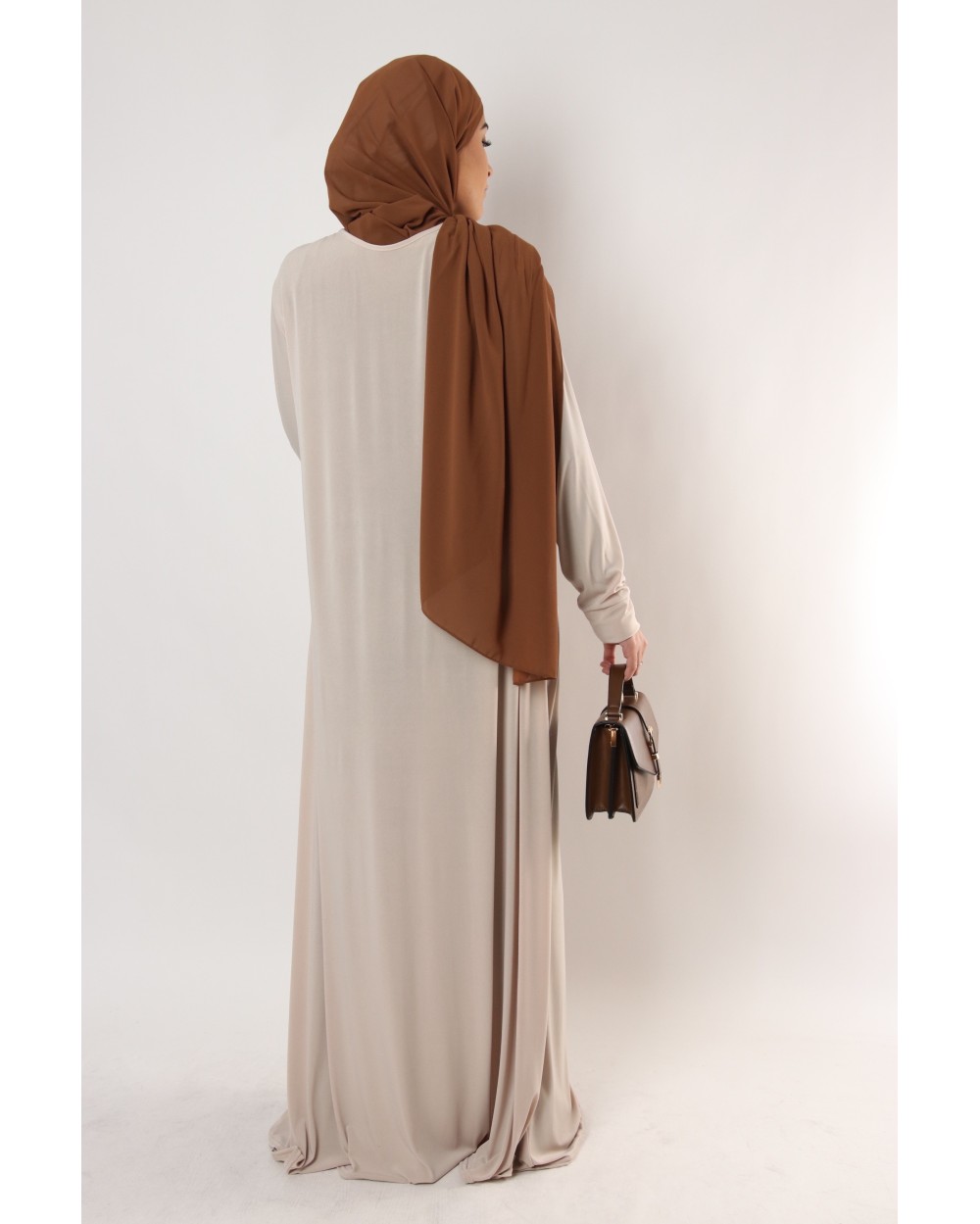Chloe premium jersey long dress