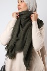 Maxi Cozy Scarf with metallic filament