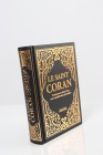 Coran ornement doré - Français Arabe Phonétique
