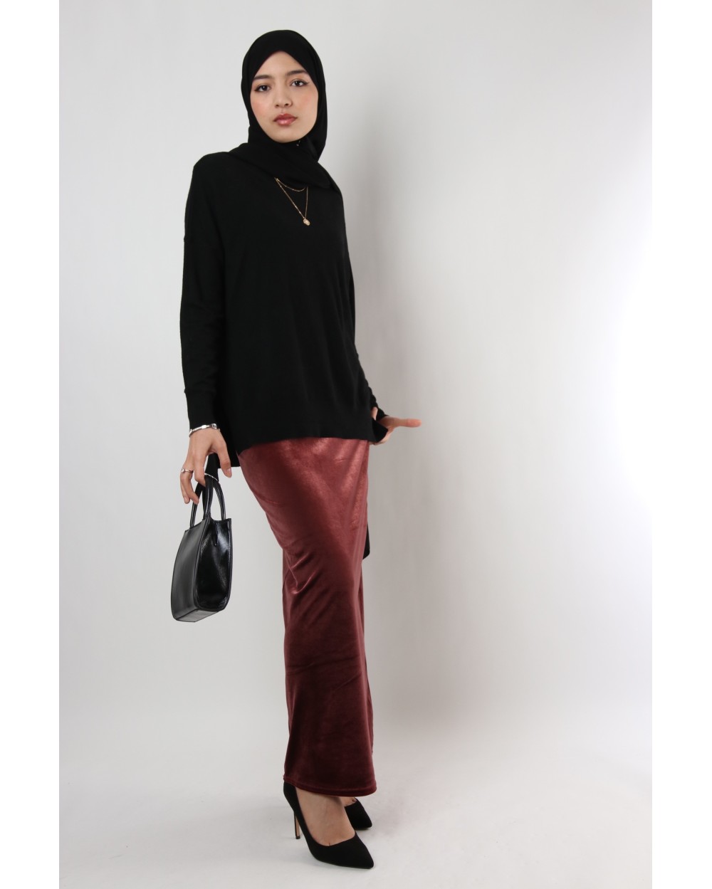 Jupe Jeddah Velours