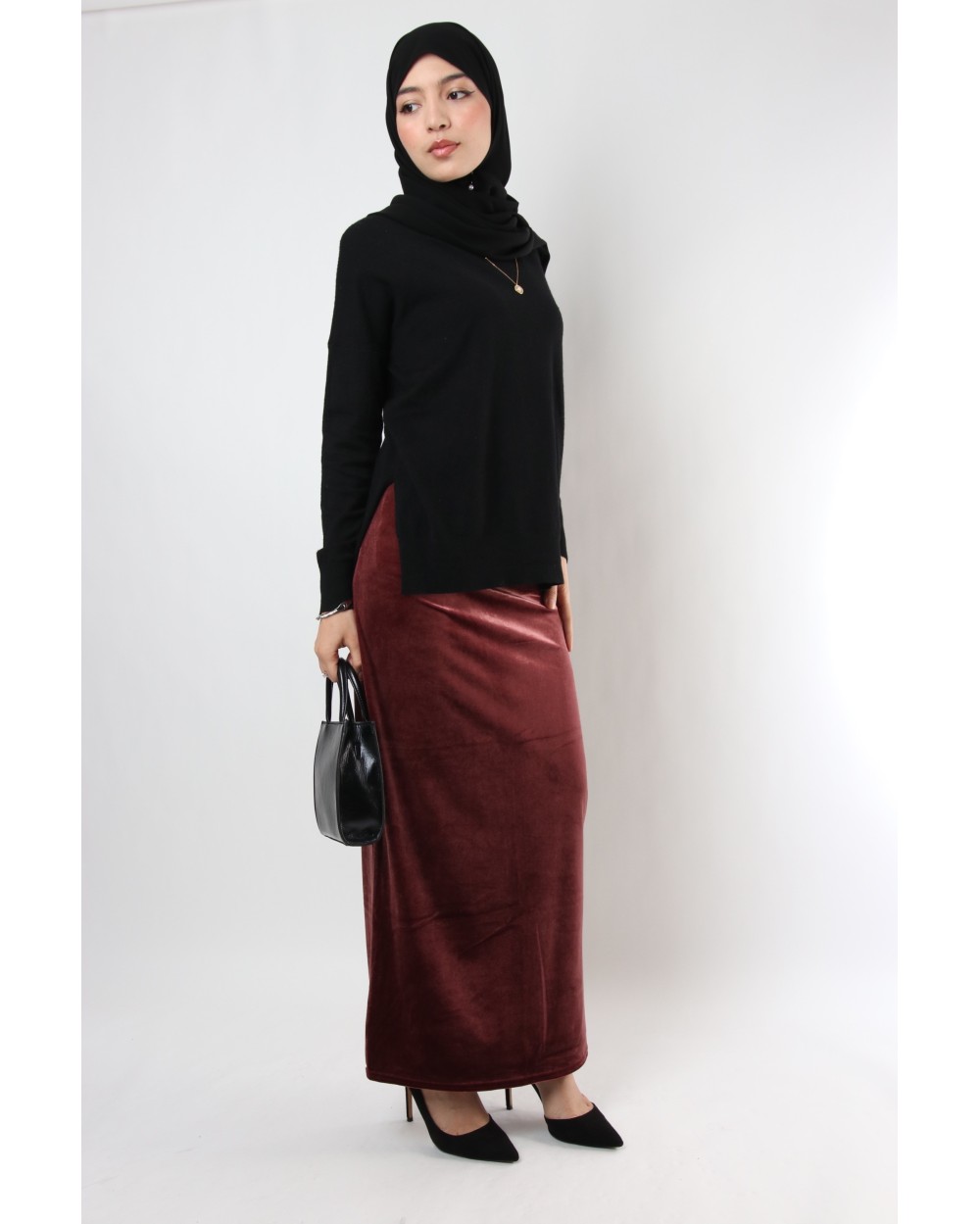 Jupe Jeddah Velours