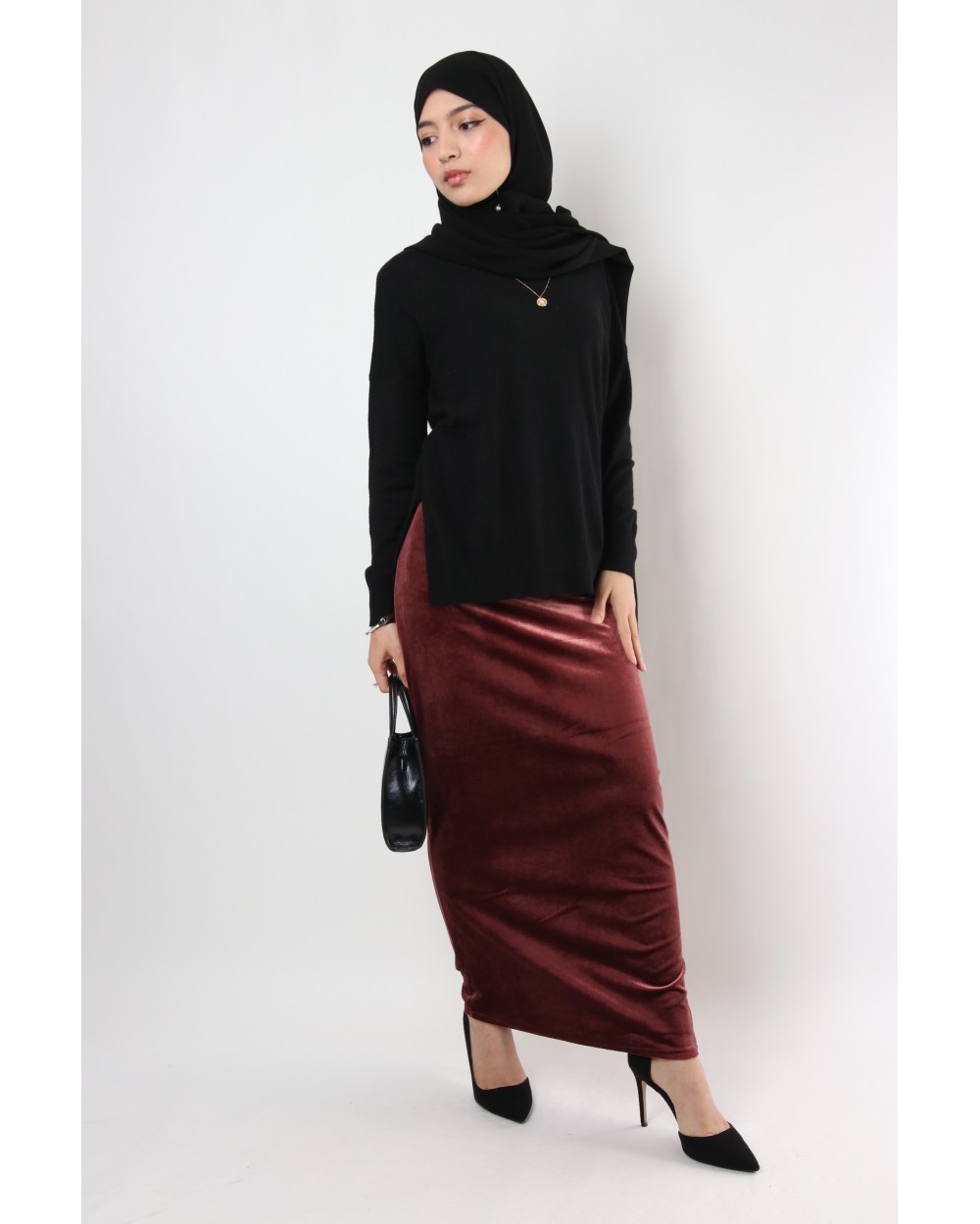 Jupe Jeddah Velours