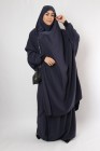 Jilbab Al haya skirt lycra cuff black