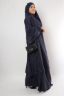 Jilbab Al haya skirt lycra cuff black