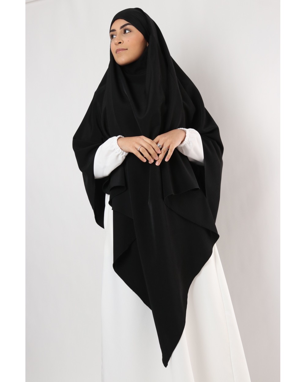 Khimar Kahina high jilbab pointe