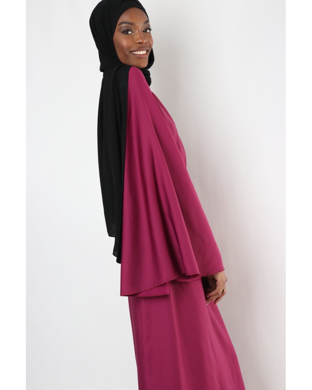 Abaya nidha with bell sleeves