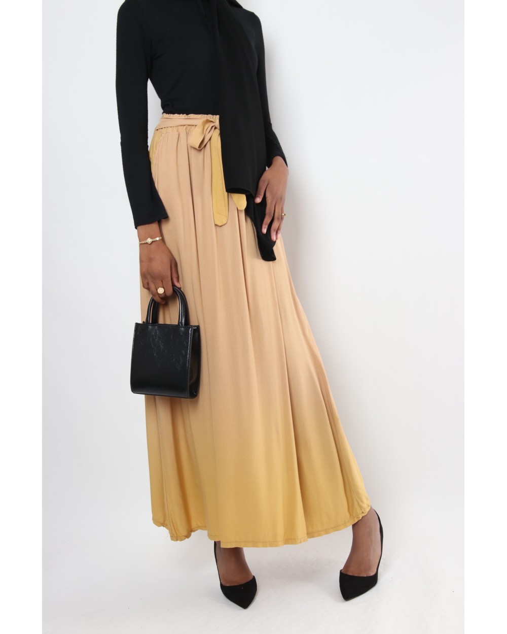 Jambya shaded skirt