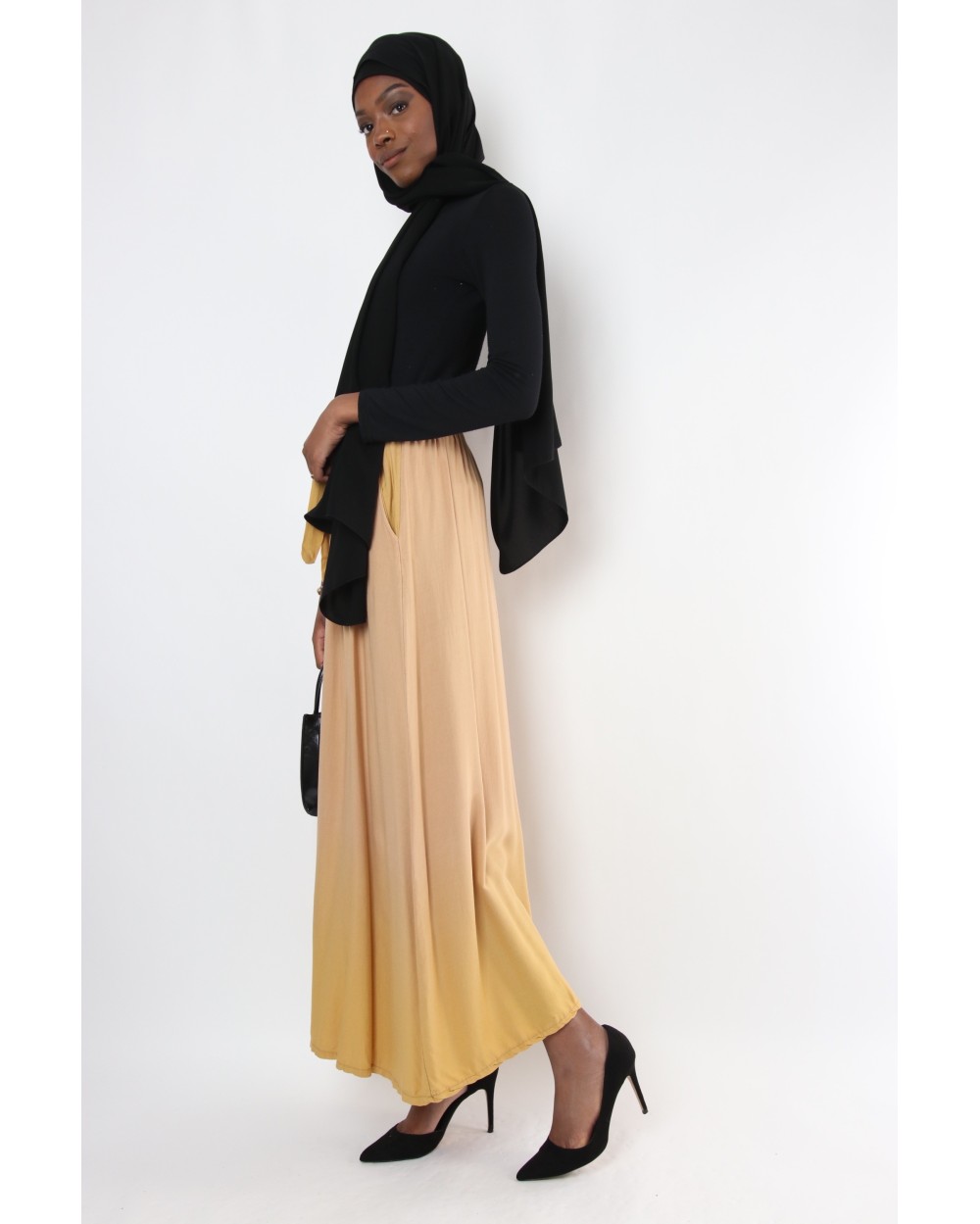 Jambya shaded skirt
