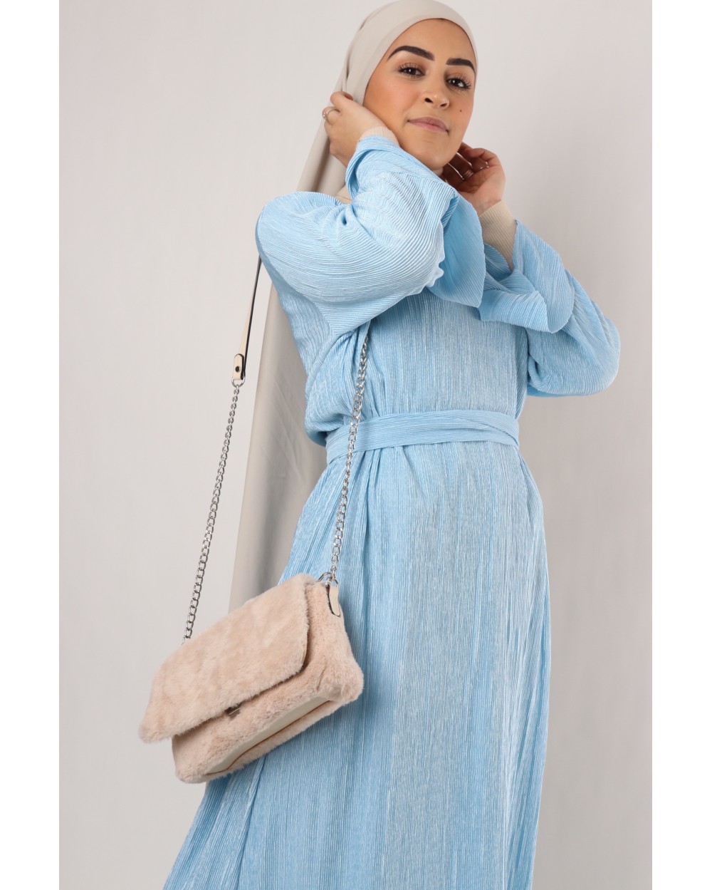 Pleated Rawann dressPleated Rawann dress