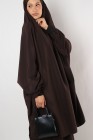 Jilbab Al haya skirt lycra cuff black