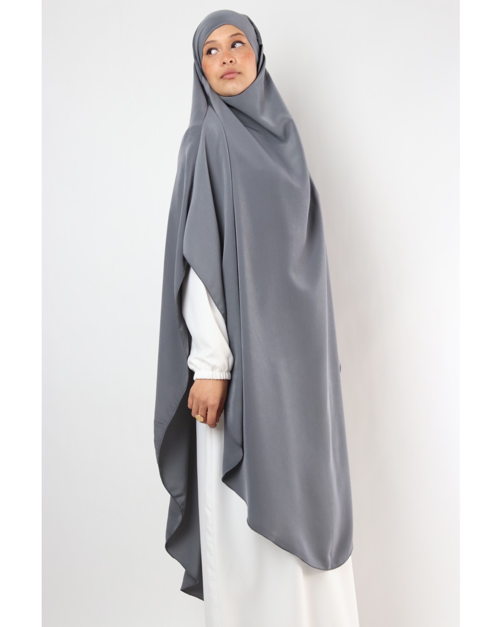 Khimar Kamelia jilbab long cape