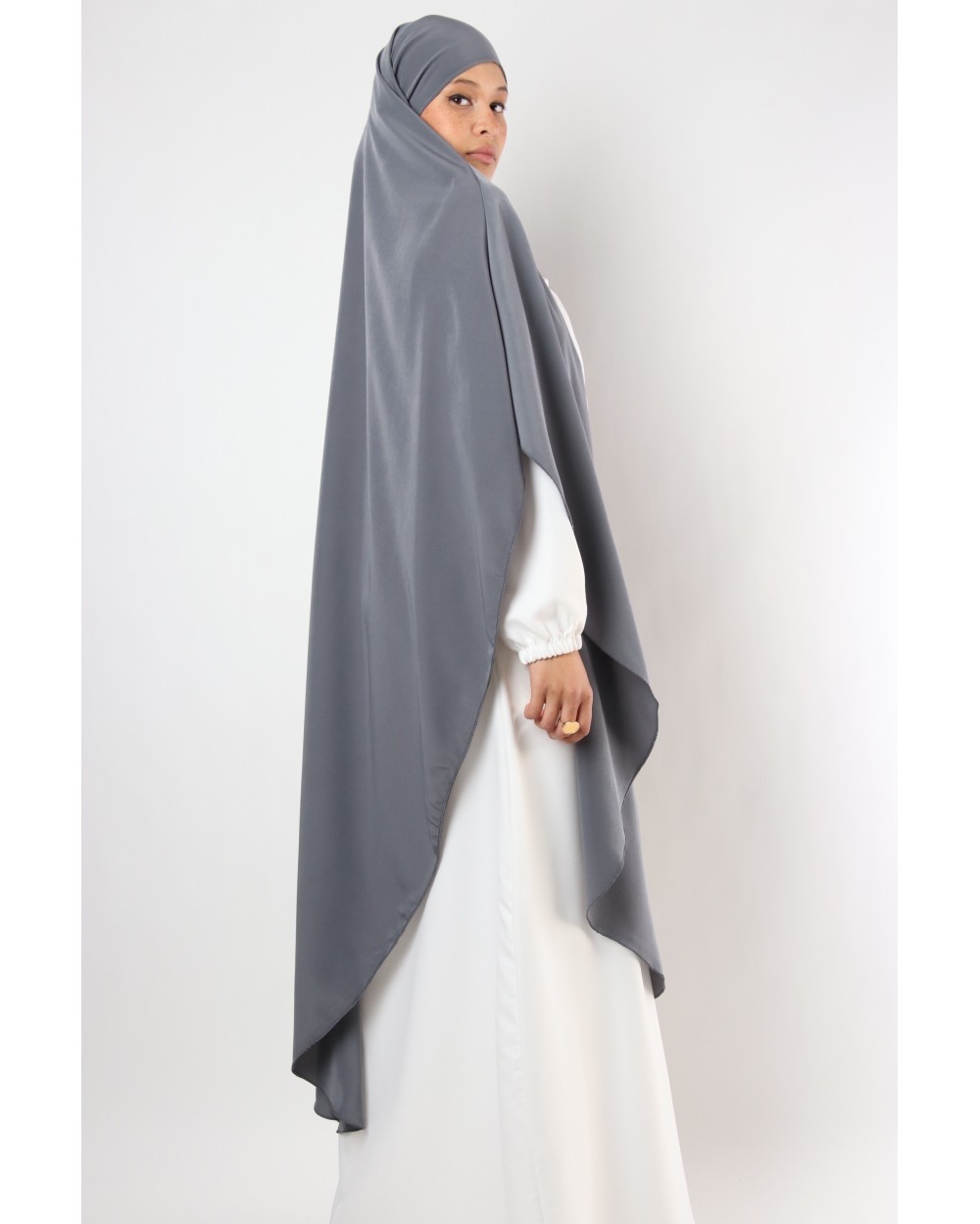 Khimar Kamelia jilbab long cape