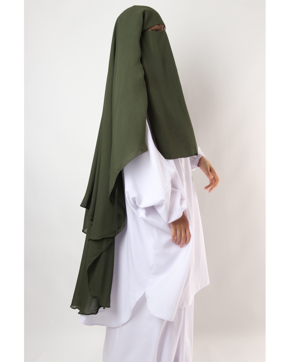 Sitar Shamael niqab with tie