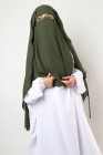 Sitar Shamael avec niqab à nouer