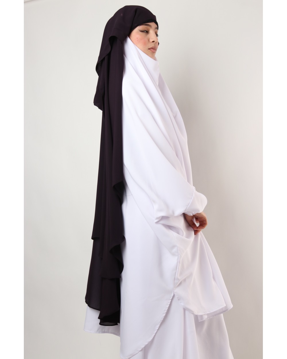 Sitar Shamael niqab with tie