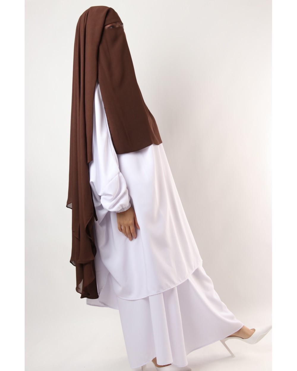 Sitar Shamael niqab with tie