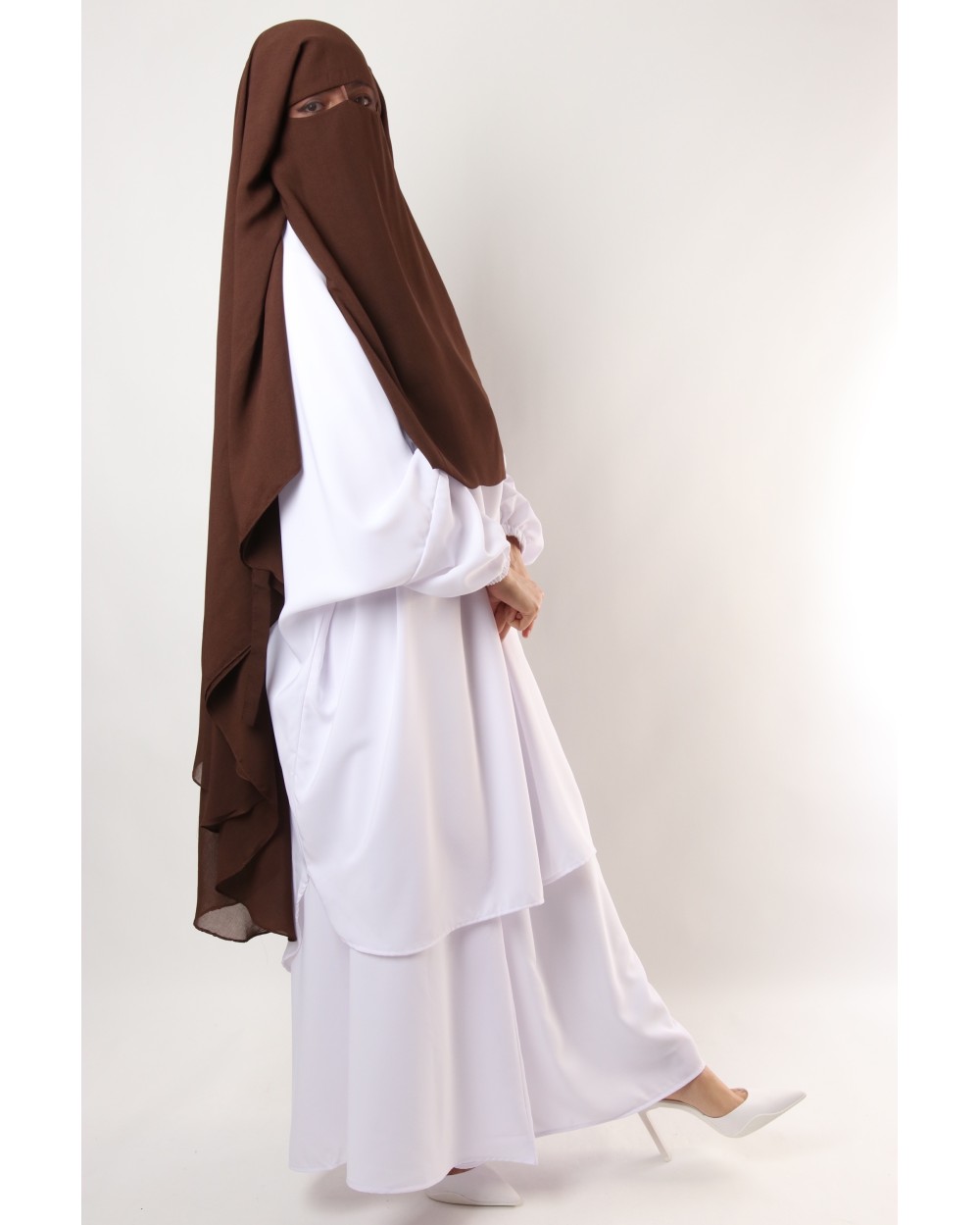 Sitar Shamael avec niqab à nouer