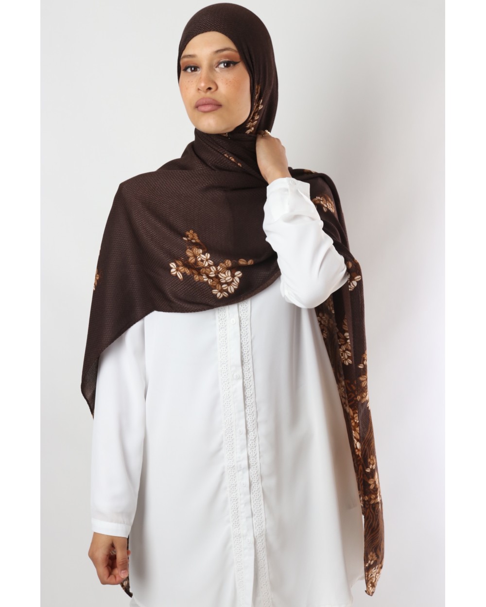 Max rectangular Shawl Butterfly