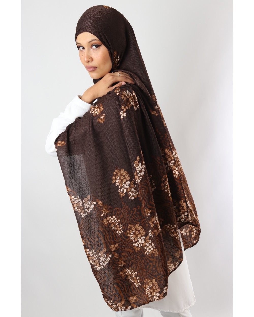 Max rectangular Shawl Butterfly
