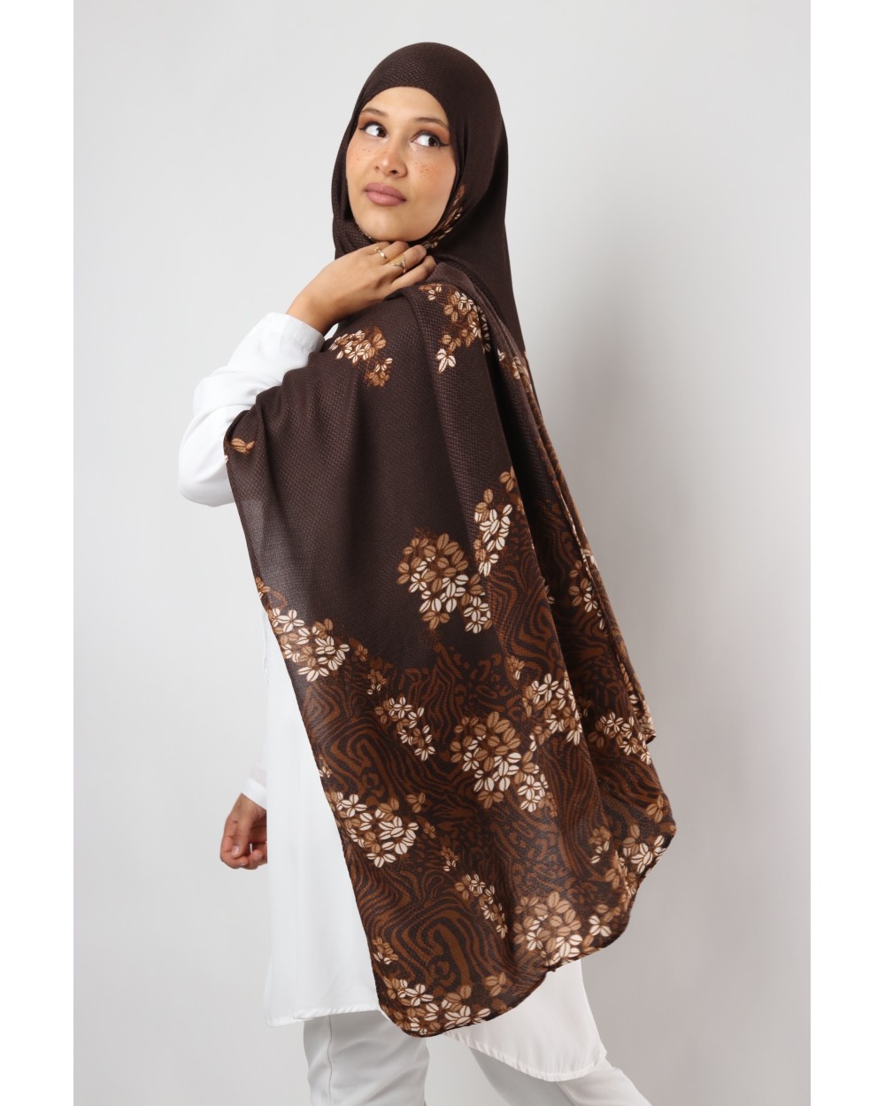 Max rectangular Shawl Butterfly