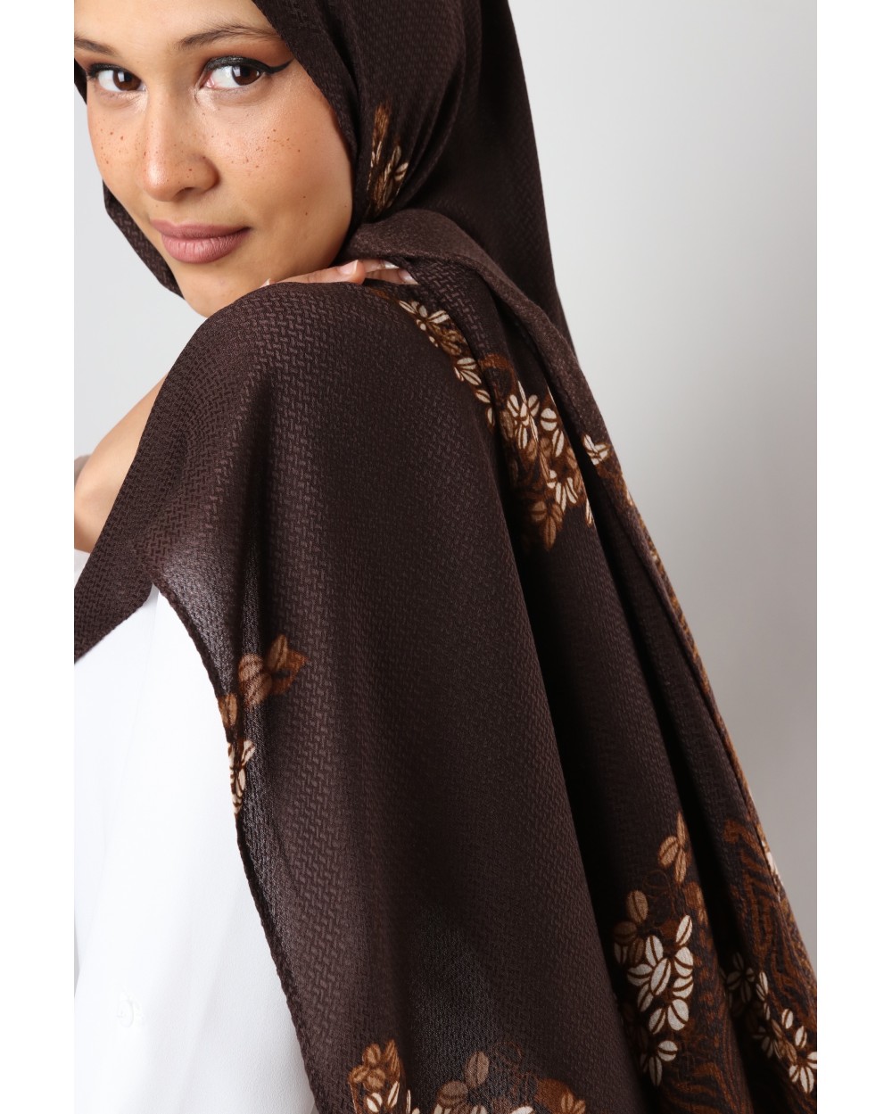 Max rectangular Shawl Butterfly