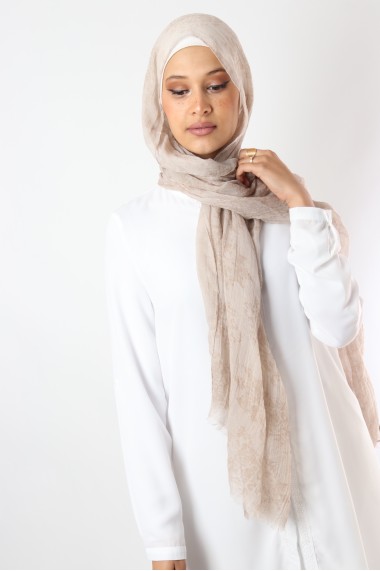 Maxi Châle Pastel Arabesques