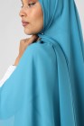 Hijab mousseline rectangle Nissa 175