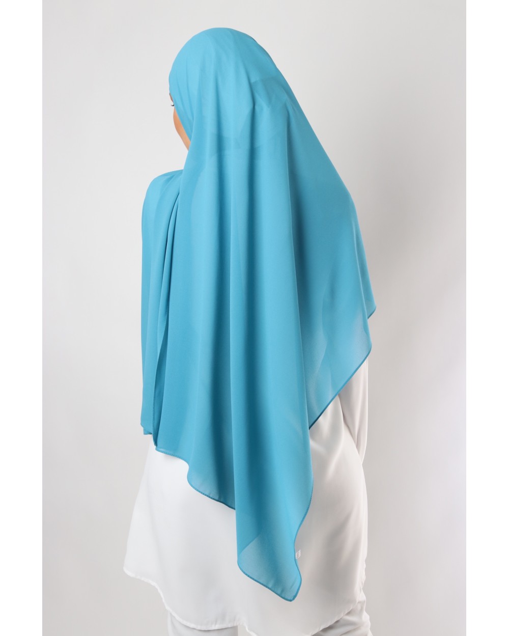 Hijab mousseline rectangle Nissa 175
