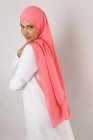 Hijab mousseline rectangle Nissa 175