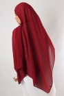 Hijab mousseline rectangle Nissa 175