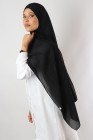Hijab mousseline rectangle Nissa 175