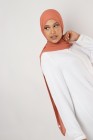 Hijab mousseline rectangle Nissa 175