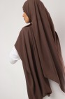 Hijab mousseline rectangle Nissa 175