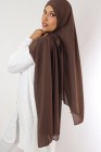 Hijab mousseline rectangle Nissa 175