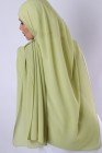 Hijab mousseline rectangle Nissa 175