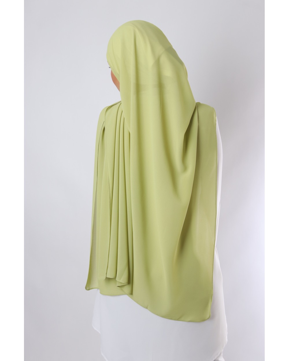 Hijab mousseline rectangle Nissa 175