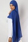 Hijab mousseline rectangle Nissa 175
