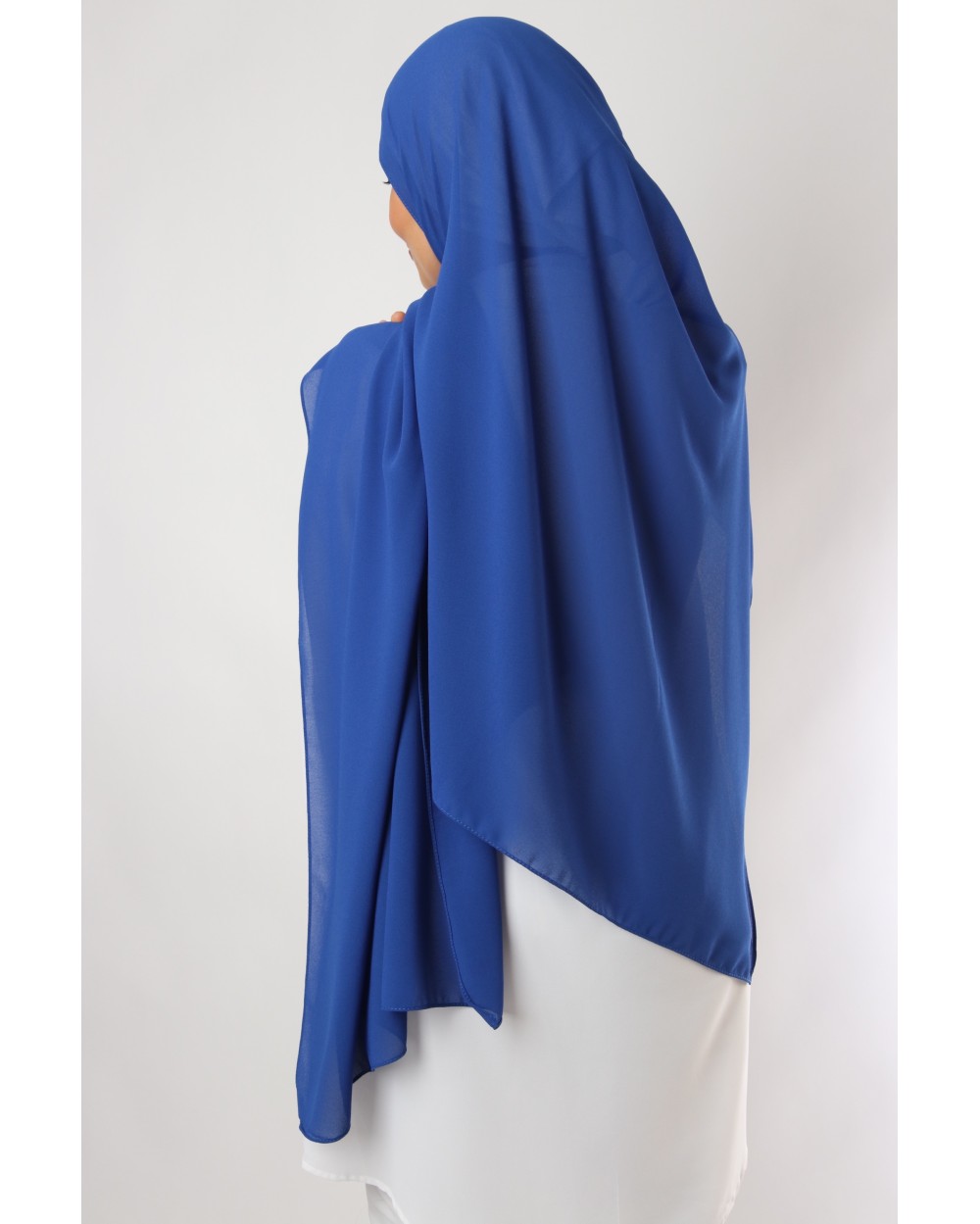 Hijab mousseline rectangle Nissa 175