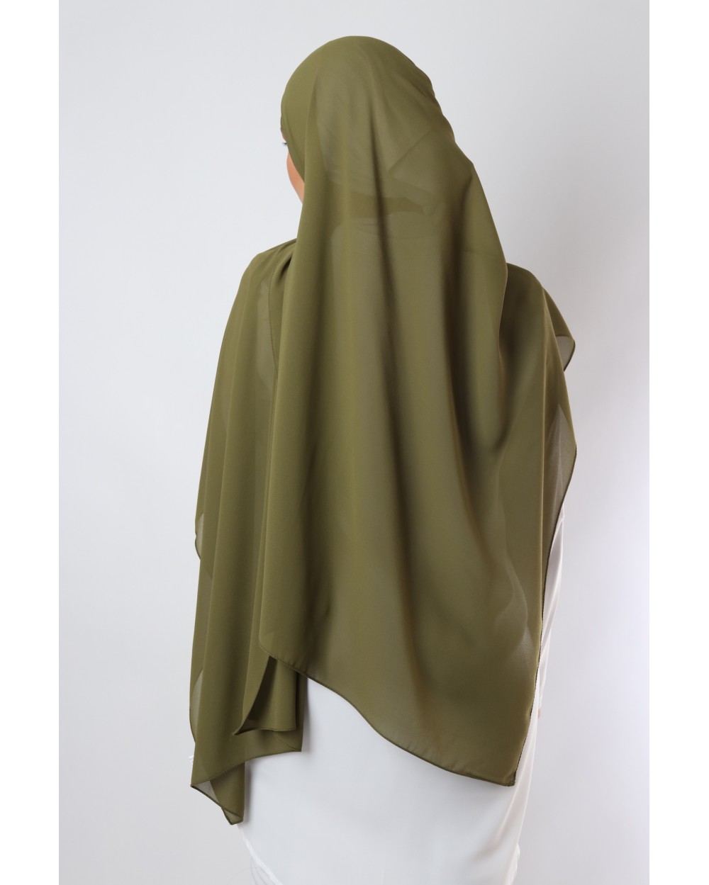 Hijab mousseline rectangle Nissa 175